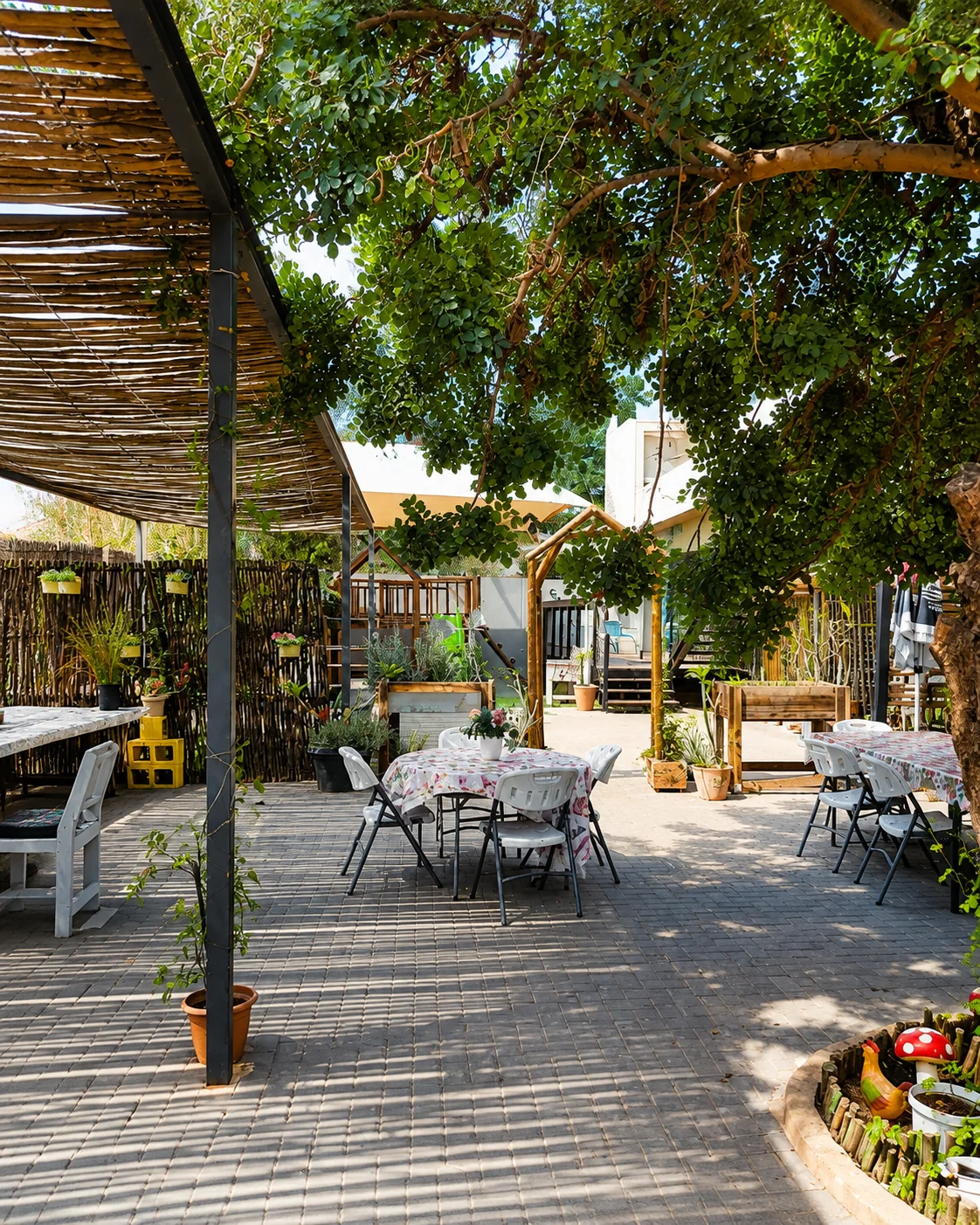 The Barn courtyard